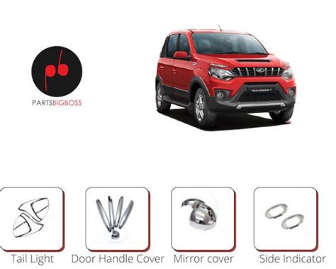 Alpine Premium Chrome Accessories Combo Kit For Nuvosport (Set Of 4 ...