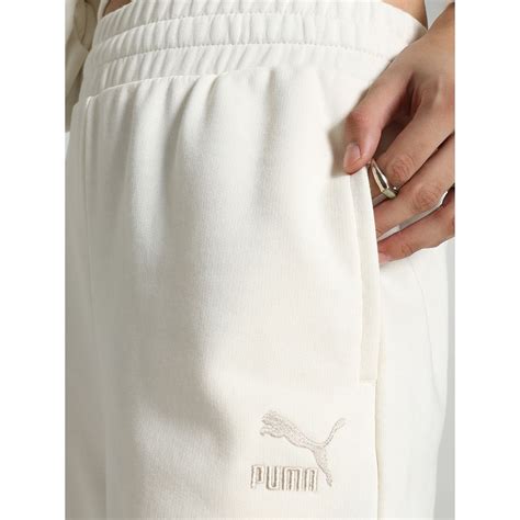 Buy Puma CLASSICS Relaxed Women Off White Sweatpants Online