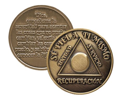 Alcoholics Anonymous Coins