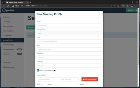 Gophish Tutorial 的图像结果