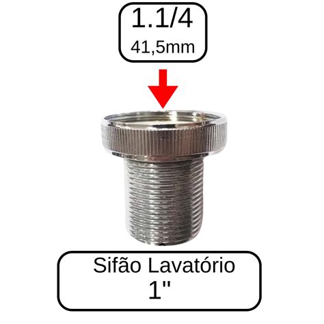 Redução INVERTIDA para Válvulas ESCOAMENTO Importadas 1.1/4 x 7/8 ...