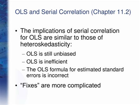 Serial Correlation in Model 的图像结果