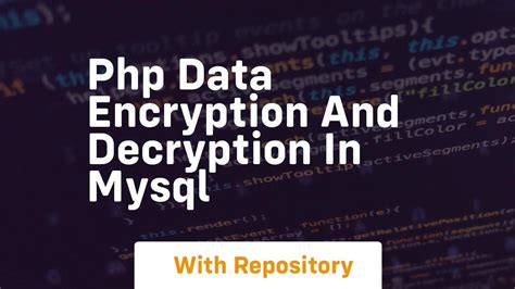 PHP Encryption and Decryption Code 的图像结果