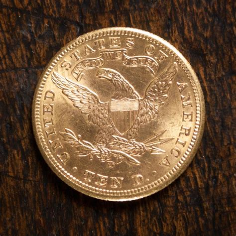 Lot - U.S. TEN DOLLAR GOLD COIN, Liberty head variety, t