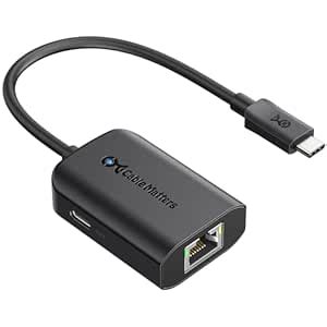 Cable Matters USB C to Gigabit Ethernet Adapter with 100W Charging ...