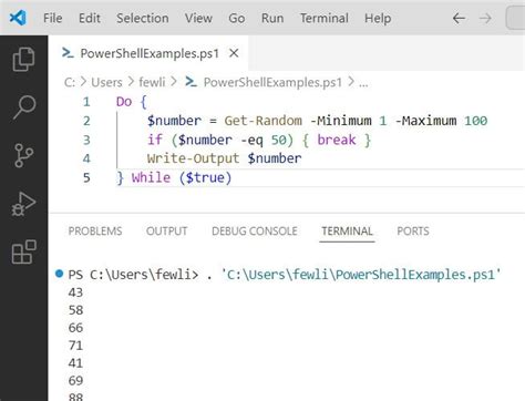 Do until Loop PowerShell 的图像结果