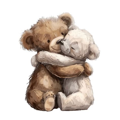 Teddy Bear Hug Clip Art Bear Hug PNG, Vector, PSD, And Clipart With