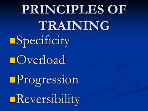 Image result for Principles of Specificity Training