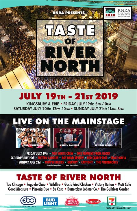 Taste of River North – July 19, 20 and 21 — RNRA Chicago
