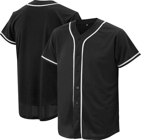 Amazon.com: Baseball Jersey for Men and Women, Baseball Shirts for ...