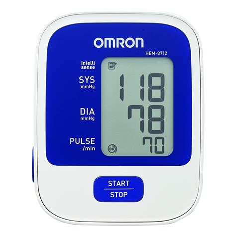 Omron Automatic Blood Pressure Monitor HEM-8712, 1 Count Price, Uses ...