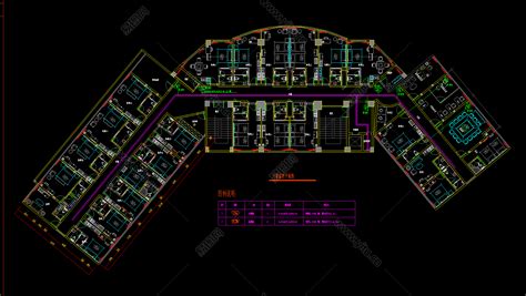 原创连锁酒店CAD智能化工程图，连锁酒店智能化CAD图纸下载 - 易图网