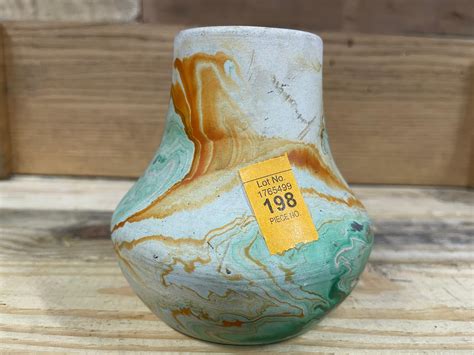 Lot - Nemadji pottery vase