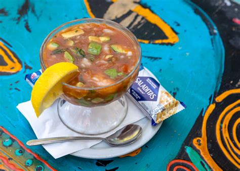 Mexican Shrimp Cocktail - La Cabaña Venice - Mexican Restaurant in ...