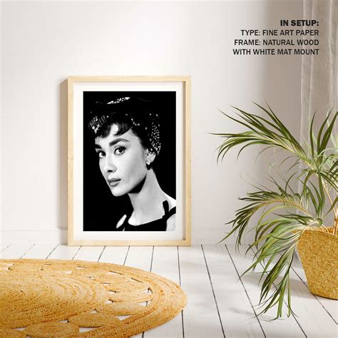 Buy Audrey Hepburn in Sabrina I Fashion Poster & Prints Online India at ...