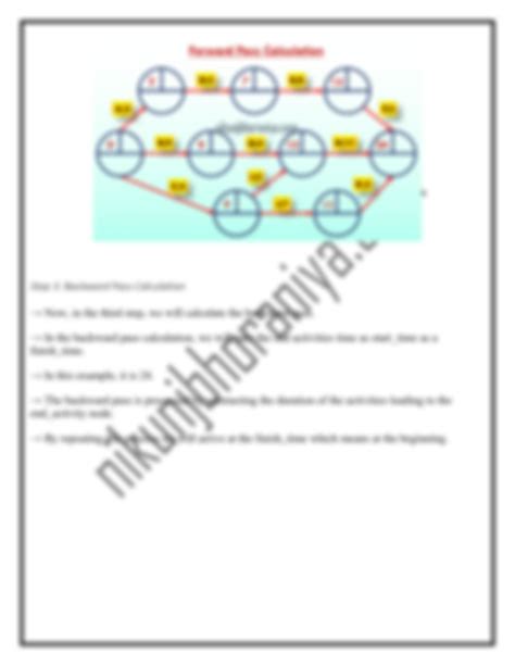 Critical Path Method PDF 的图像结果