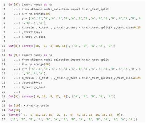 Random State Python 的图像结果