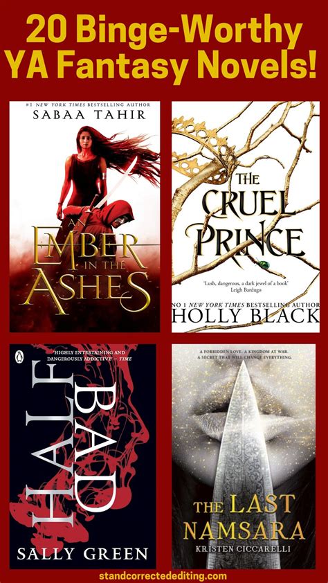 20 binge worthy young adult fantasy novels – Artofit