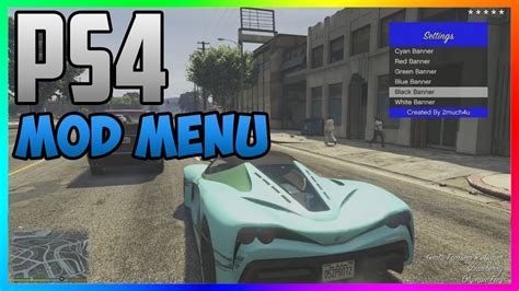 Image result for GTA 5 Mod Menu PS4