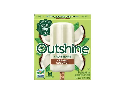 Creamy Coconut Frozen Fruit & Dairy Bars | Outshine®