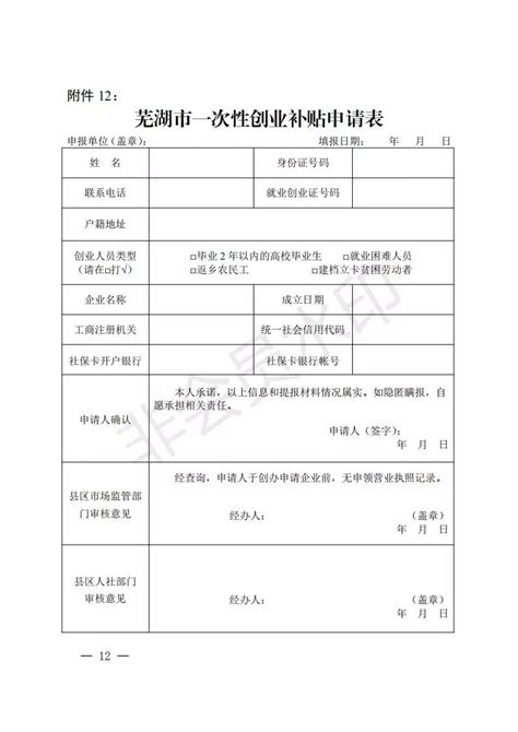 2019年芜湖人才就业创业补贴新政策公布啦（内含申请流程和申请表）_芜湖网