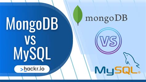 Image result for Difference MySQL and MongoDB