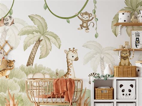 Whimsical Wildlife: Picture Perfect Baby Animal Safari Murals