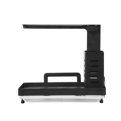 Spülbecken-Organizer Edelstahl 25 x 15 x 21 cm schwarz | Online Shop ...