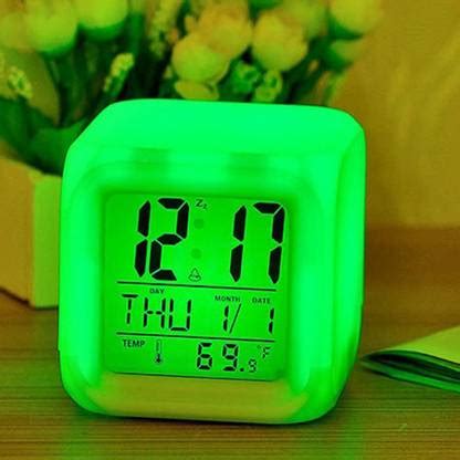 VibeX Digital White Clock Price in India - Buy VibeX Digital White ...