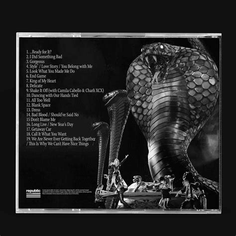 Taylor Swift: Reputation Stadium Tour Album Concept (2) | Images :: Behance