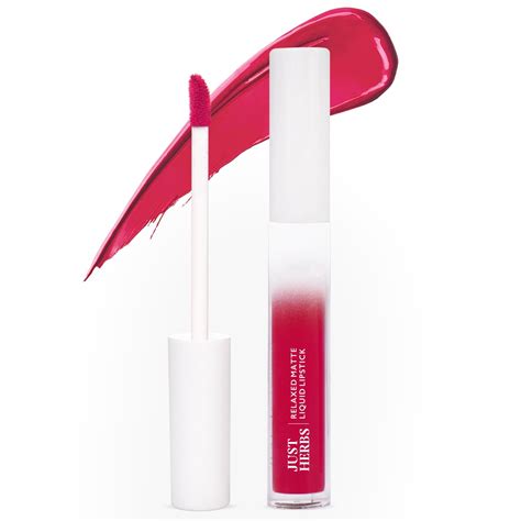 Just Herbs Relaxed Matte Liquid Lipstick Lip colour for Women ...