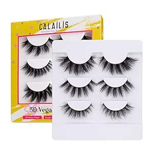 Buy CALAILIS False Eyelash, Natural False Lashes, Fluffy Dramatic ...