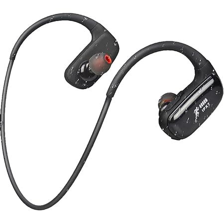 16GB Built-in Memory MP3 Player Bluetooth Headset Running Earphone IPX7 ...