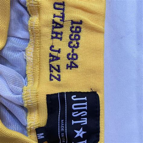 Utah Jazz Just Don Shorts! Brand New. Size Medium -... - Depop