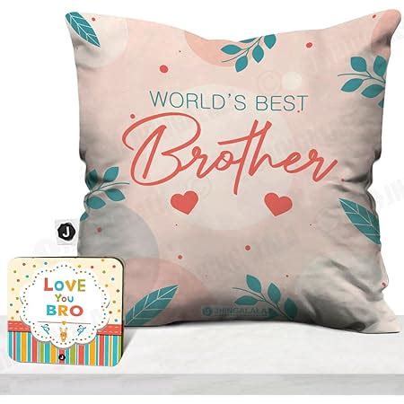 Buy ALDIVO Fibre, Satin Cushion Cover with Filler, Printed Coffee Mug ...