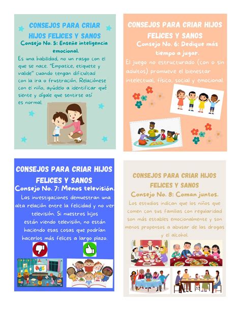 Tips for Parents – Spanish - Prevent Child Abuse New Jersey