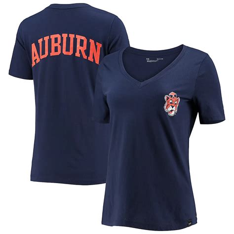 Under Armour Auburn Tigers Vault V-Neck T-Shirt | Academy
