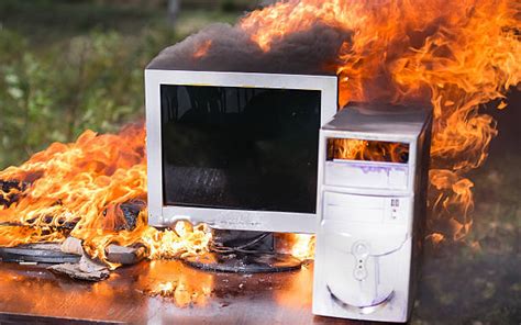 Image result for Basic Computer Burning
