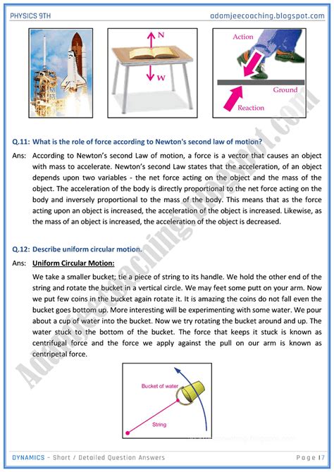 Image result for Physics Dynamics Question. Answer
