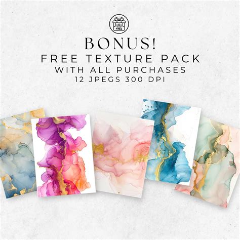 Gold Foil Watercolor Texture Pack: Abstract Beige Digital Papers ...