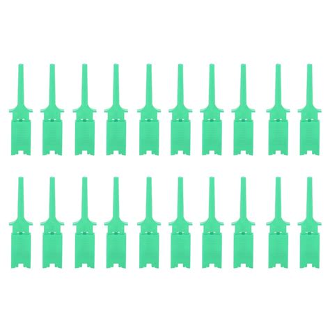 Buy 20Pcs Mini Grabber Test Hooks Flat Test Hook Clips for Multimeter ...