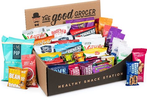 Amazon.com : Snacks Variety Pack for Adults - Snack Box Care Package ...