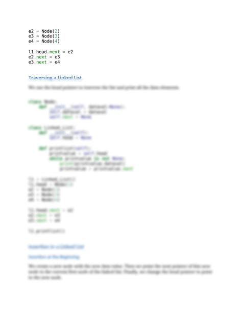 Image result for Linked List Code in Python