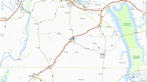 Mayfield, Kentucky Map