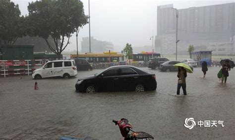 看海！广州突降暴雨市区多处水浸严重-天气图集-中国天气网