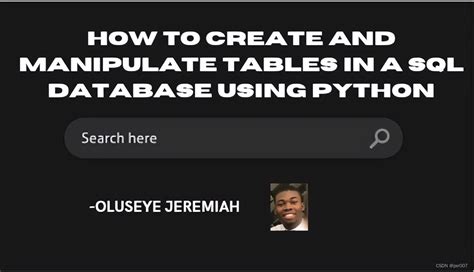 Blog SQL Python 的图像结果
