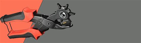 Zacharias Revolving Leather Belt Punching Machine; Large; Multicolour ...