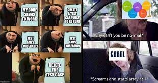 Image result for Test Code Meme