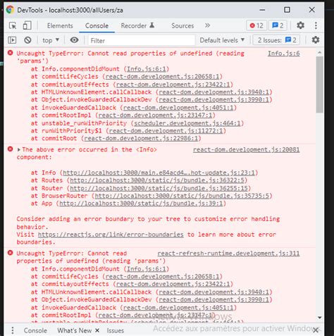 Image result for Uncaught TypeError Cannot Read Properties of Undefined Reading 'Params