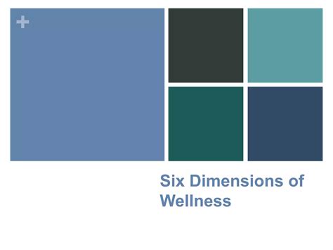 Six Dimensions of Wellness | PPTX